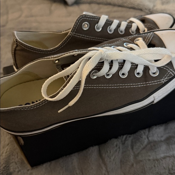 Converse Classic Brown Canvas Sneakers - Picture 2 of 4